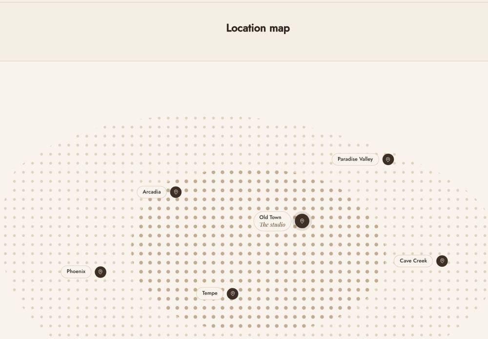 Dot map